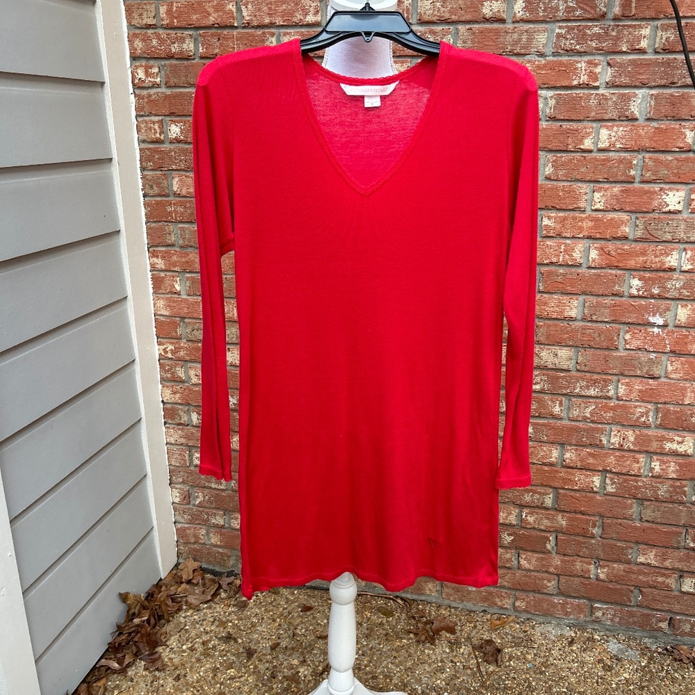 Victoria’s Secret red night shirt
